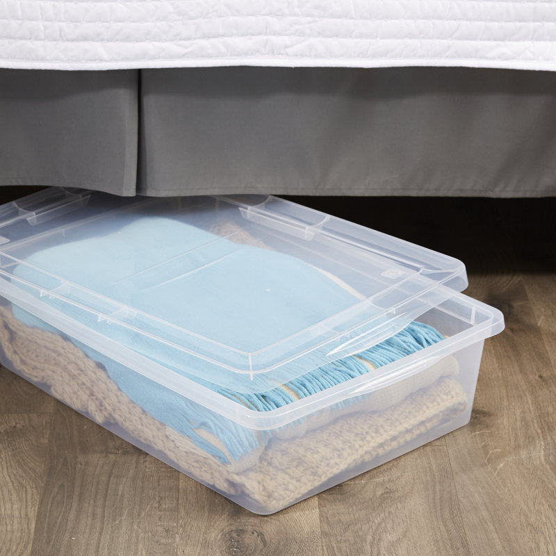 Basics By Wayfair™ Didmarton Plastic Bin, 28 Quart