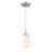 One Light Indoor Mini Pendant, White Opal Glass-104445088