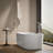 Volute 63 In. X 28-3/8 In. Freestanding Bath With Shroud