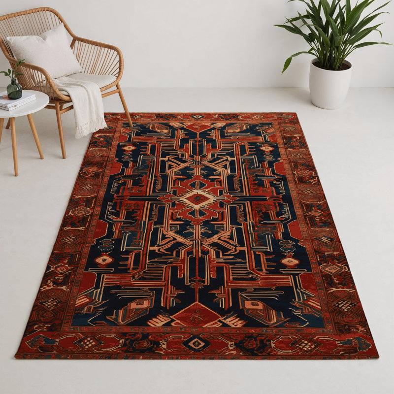 Tapis intérieur et extérieur ArtDeco, Rectangulaire 3 pi x 5 pi