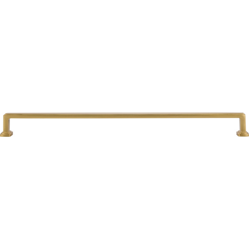 Richard Bar Pull, 12", Brushed Gold