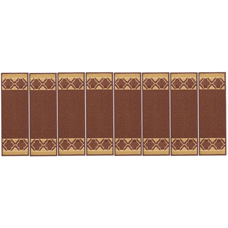 Tapis d'escalier Loop Pile, Brun