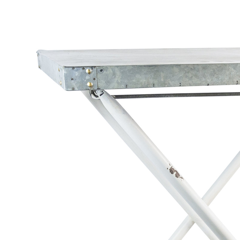 ENSEMBLE DE 2 TABLES EN MÉTAL