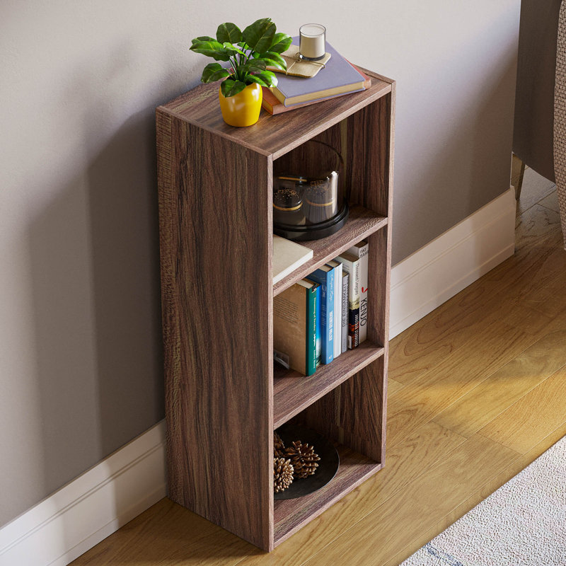 Binegar 80cm H x 32cm W Bookcase, Walnut