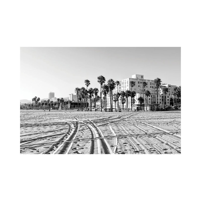 On Santa Monica Beach by Philippe Hugonnard - Wrapped Canvas Print, 101.6 cm H x 66.04 cm W x 3.175 cm D