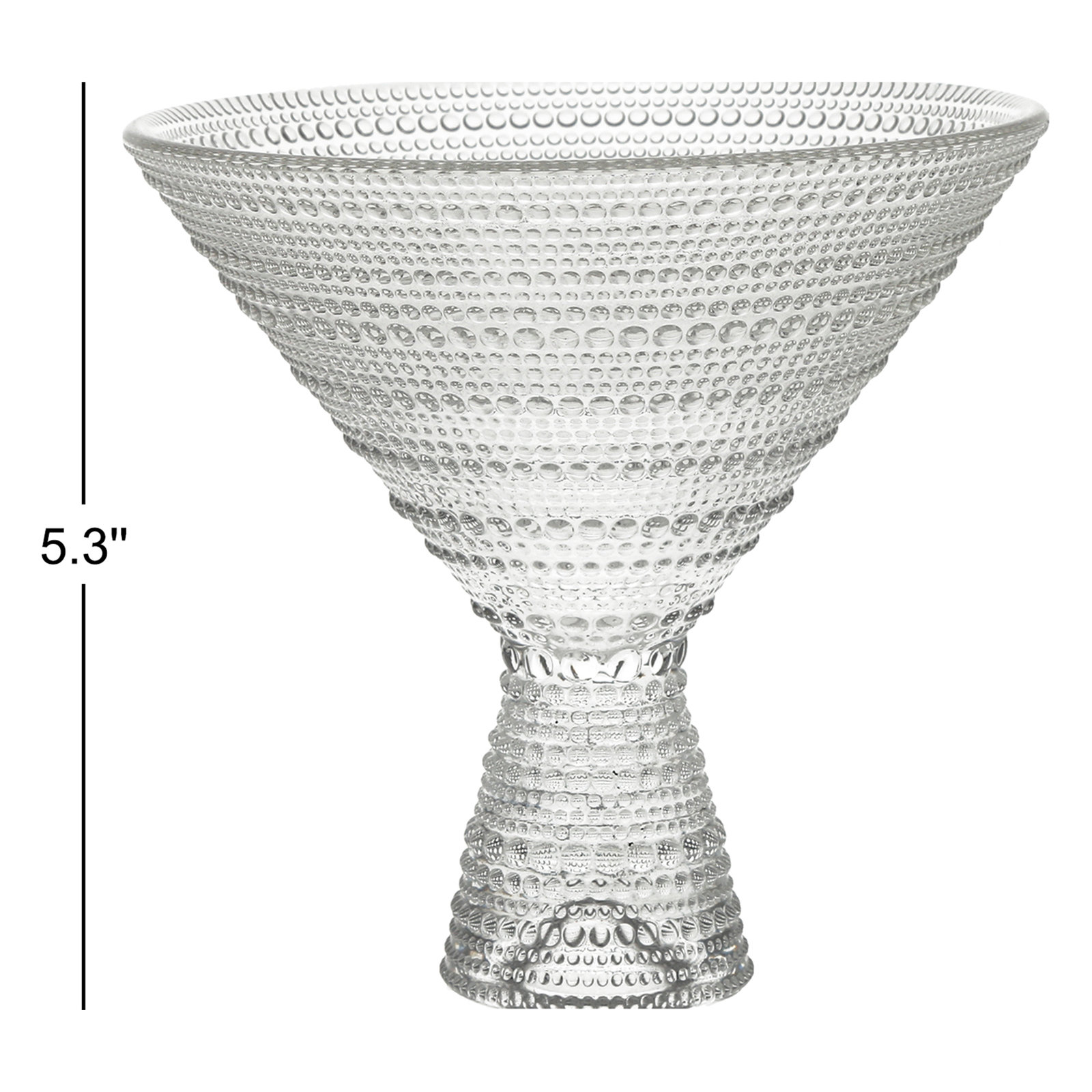 Fortessa Jupiter Martini Glasses, Clear