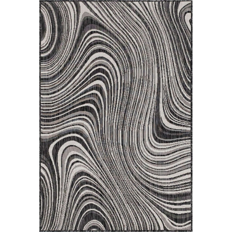 Tapis extérieur Iris couleur pierre, Rectangle 4 pi x 6 pi