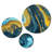 Abstract Wall Decor on Metal