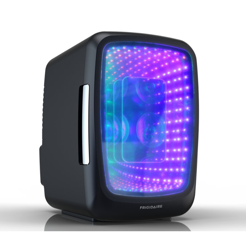 Frigidaire, mini réfrigérateur personnel 6 lumières / 4 litres, Noir