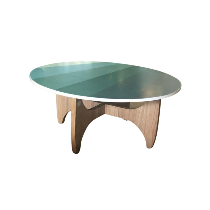 Sanborn Coffee Table, Blue/Grey