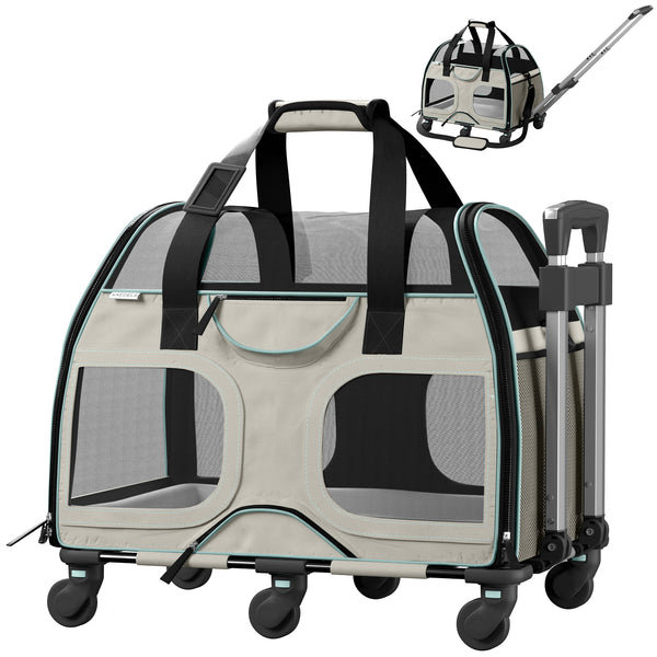 Coach shop pet carrier