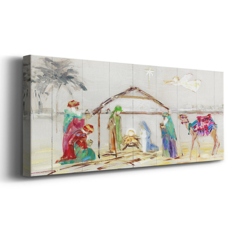 " Nativity ", 20" H x 50" W x 1.5" D