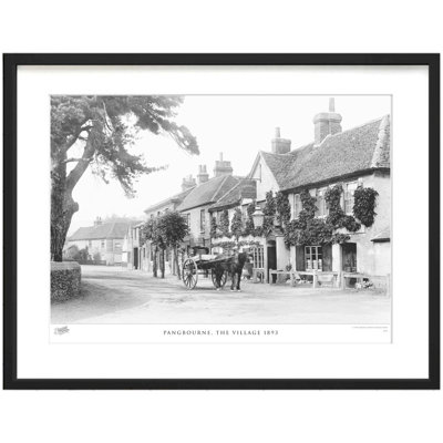 Pangbourne, The Village 1893 by Francis Frith - Single Picture Frame Print