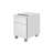 My-Hite Steel Vertical Filing Cabinet with 2 Drawers, Mobility, Secure Locks