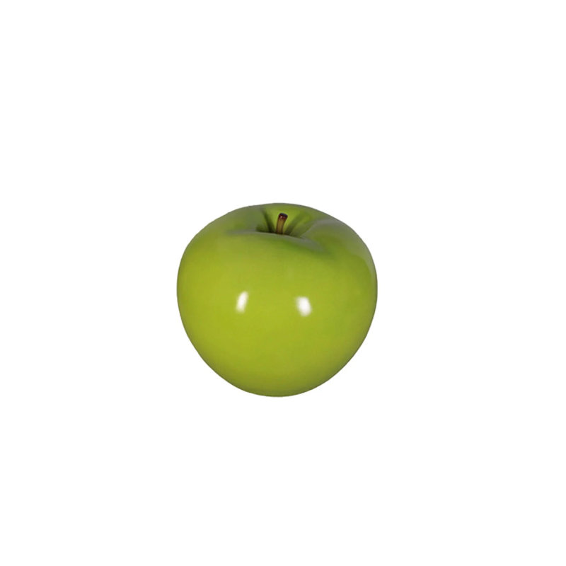 Dimont Apple Over Sized Statue, 16" H x 18" W x 18" D, Green