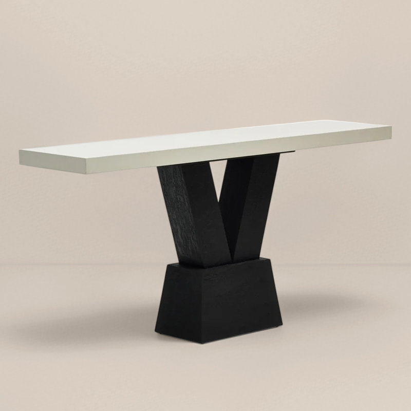 Console moderne minimaliste, H 31,5 po x l 59,1 po x P 13,8 po