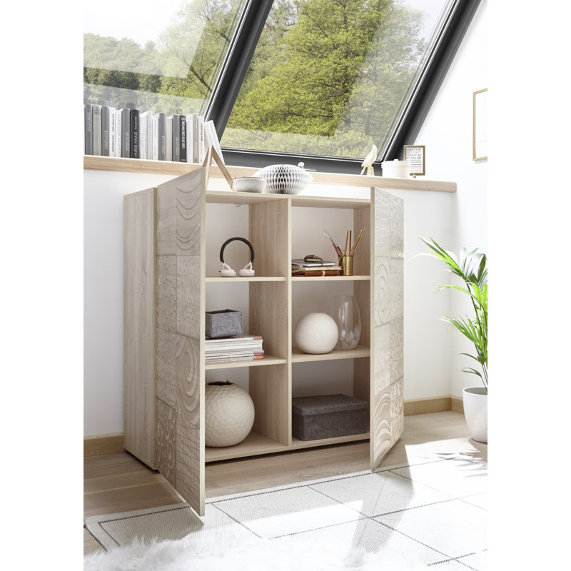 Johana 120cm Sideboard, Light Oak
