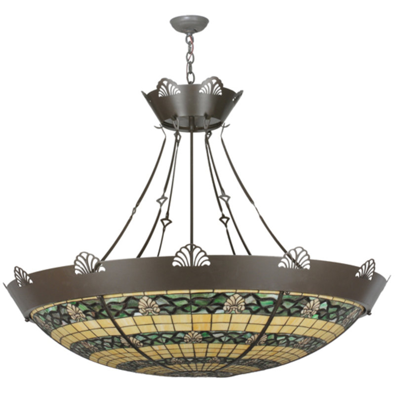 Shell And Ribbon 8 - Light Pendant