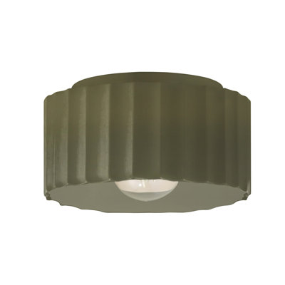 Colgate Single Light Ceramic Flush Mount