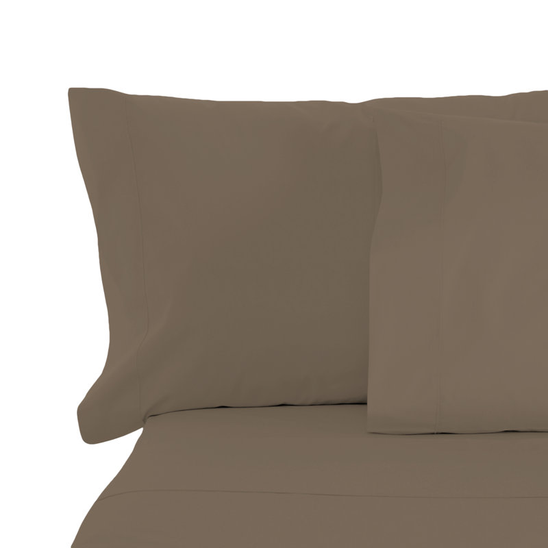 Taie d'oreiller , Taies d'oreiller pour grand lit, Taupe