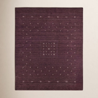 Simi Hand-Woven Geometric Cotton Wool Rug