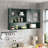 Four-Door Glass Wall Cabinet Storage, Wall-Mounted,Suitable For Kitchen, Living Room, Bathroom-1595441370