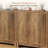 Sideboard Buffet Cabinet with Adjustable Shelves and 4 Push-Spring Doors