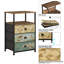 Thatcham 40cm W Metal Bedside Table