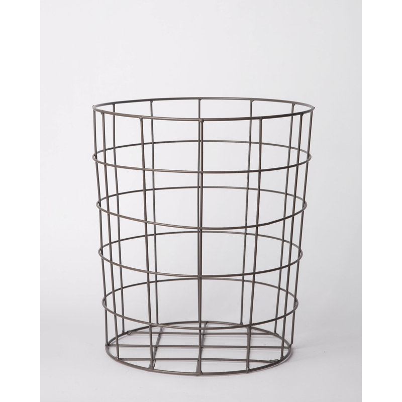 Panier en métal, H 11 po x l 12 po x P 11,4 po