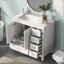 Meuble-lavabo simple l 35,99 po x P 18 po x H 33,89 po