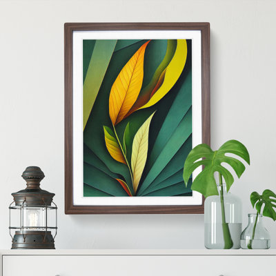 An Unusual Leaves - Single Picture Frame Print