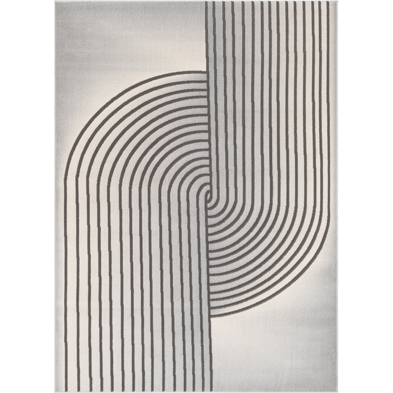 Fairmont Geometric Synthetic Area Rug, Rectangle 160 x 220cm