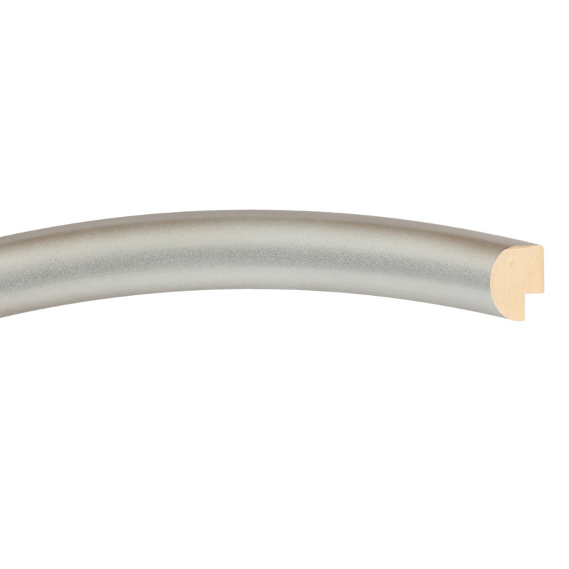 Rowles Oval Mirror, Silver Shade, 25.375" x 21.375"