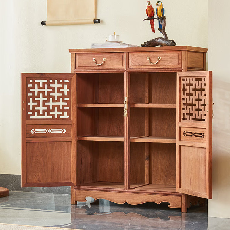 Armoire à chaussures en bois massif