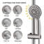 Pomme de douche double à jet de pluie-71631079