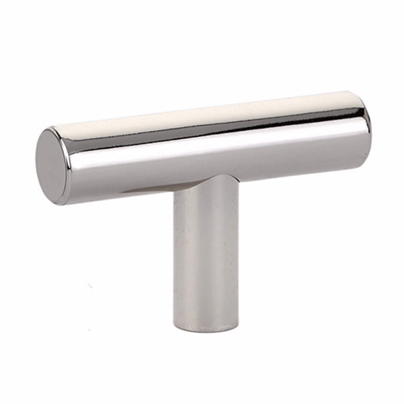 Bar Cabinet T-Knob, Polished Nickel
