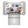 ZLINE Autograph Edition 36 in. Counter-Depth Refrigerator with Traditional Handles