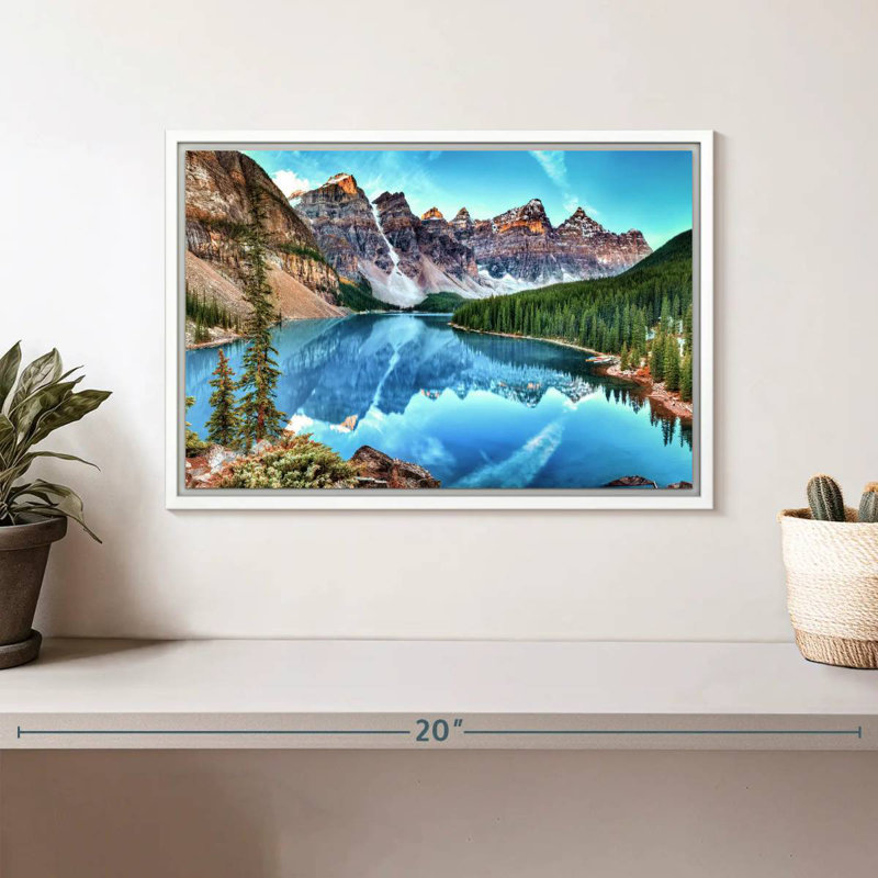 Parc national, Cadre flottant blanc, 13 po x 9 po