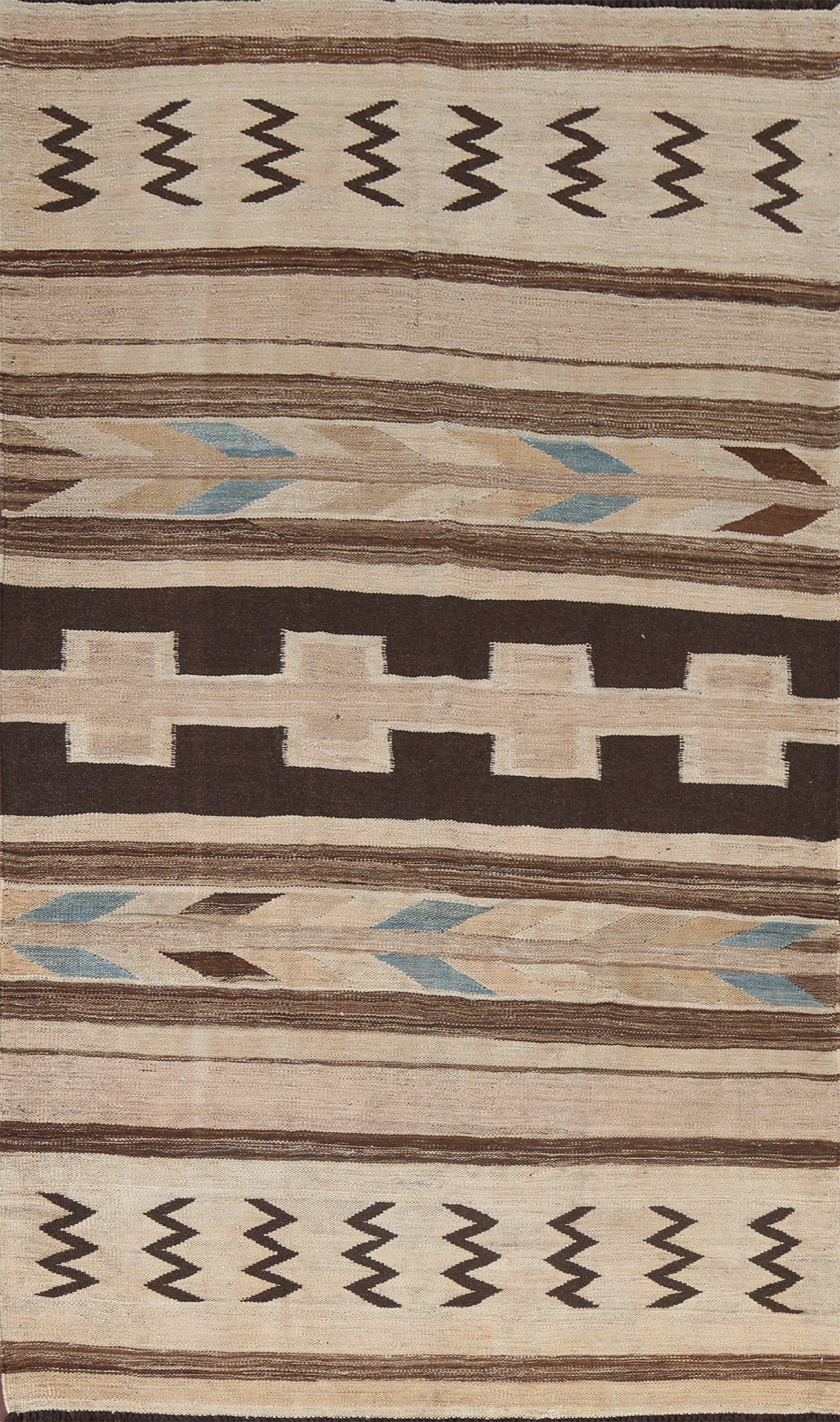 Foundry Select Barnaton Handmade Handwoven Wool Beige Area Rug ...