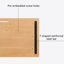 Bureau debout noir en bois manufacturé-496828221