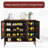 Walnut Aluminium alloy Shoe Storage