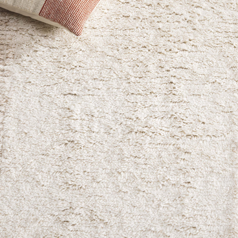 Kasjen Hand Tufted Wool Pile Abstract Rug, Rectangle 5' x 8'