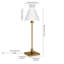 Rosline Metal Buffet Lamp-543651144