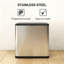 Stainless Steel Kitchen Trash Can-128912918