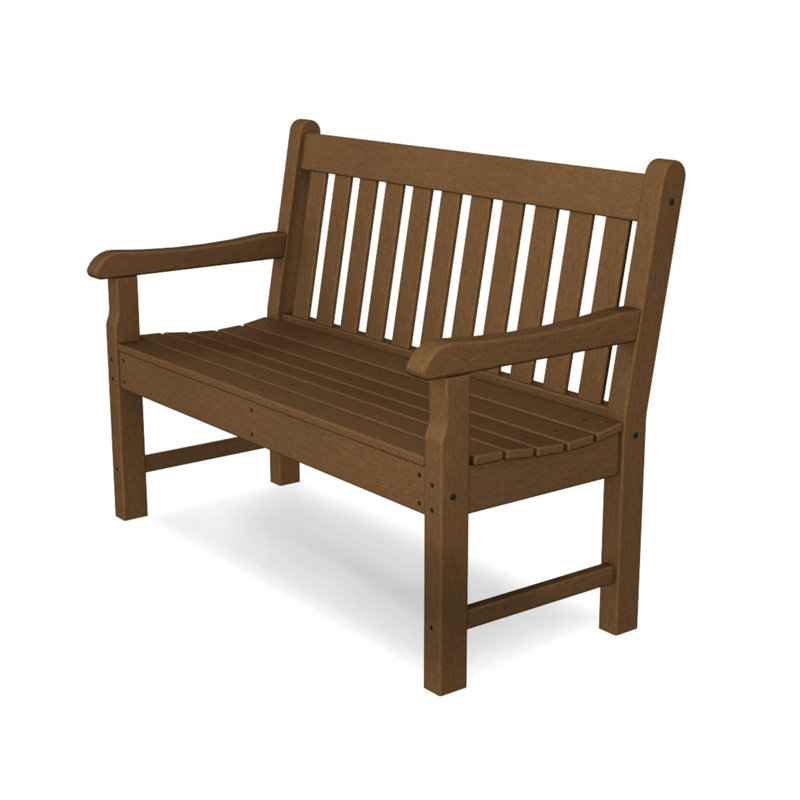 Banc POLYWOOD Rockford, Teck, H 35,25 po x l 60 po x P 24 po