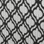 Pare-étincelles en fer simple à panneau, motif contemporain à cercles superposés, finition noire, profondeur de 39,1 po, largeur de 10,94 po, hauteur de 35,29 po, protège la maison de la fumée et des braises.