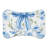 Striped Ribbons - 1 Piece Bone Shape Feeding Mat