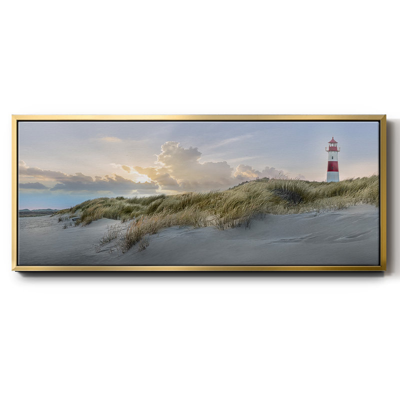The Guardian- Framed Canvas, 12" H x 30" W