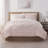Serta Supersoft Cooling Bed Set, Reversible Bedding Comforter and Solid Sheet Set-62296563-62296562