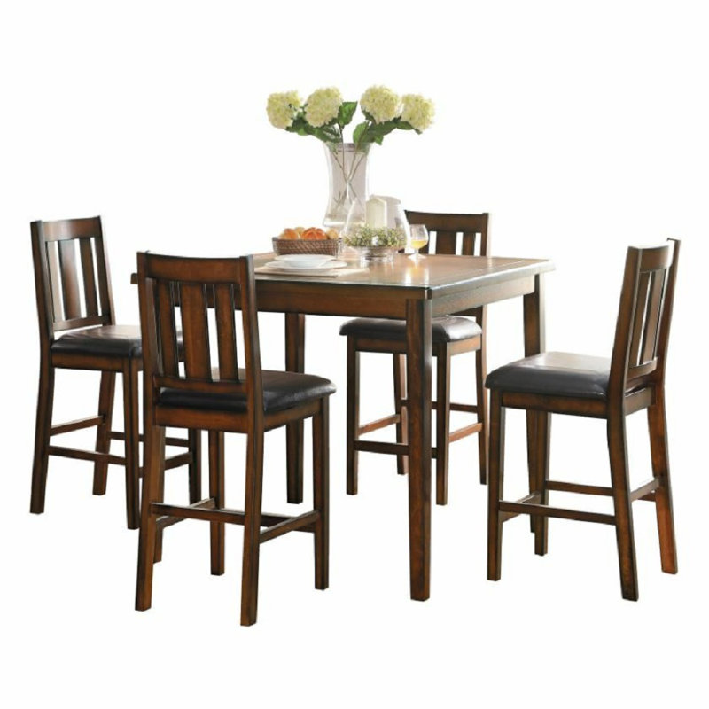 Sandee 4 - Person Four Leg Base Dining Set